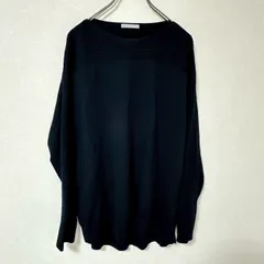 《美品》theory luxe ニット ネイビー F カジュアル 着回し シンプル