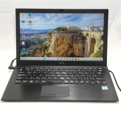 激安 Wi-Fi有 ソニー VAIO ノートパソコン 中古美品 VJPB11C11N 第6世代 Core i5 8GB 高速SSD 無線LAN カメラ Windows11 Office済 即使用可