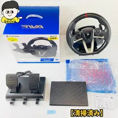 ◇I117 HORI グランツーリスモ7対応 レーシングホイール エイペックス ステアリングユニット フットペダル 箱あり セット PS4 PS5 PC 対応 ハンコン ハンドル コントローラー HORI レース ゲーム