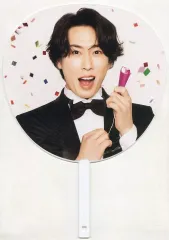 【中古】うちわ・扇子 宮舘涼太 お祝いうちわ 「Snow Man 1st Stadium Live Snow World」