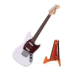 【中古】トレーディングフィギュア 60s Mustang Olympic White 「Fender Miniature Collection2」