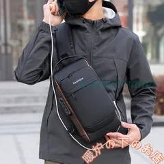 メンズ ボディバッグ ショルダーバッグ スポーツバッグ 斜めがけバッグ メンズ 軽量 撥水 自転車 旅行 スリングバッグ 盗難防止56712