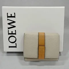 ⭐️美品⭐️ ロエベ アナグラム 三つ折り財布 トライフォールドウォレット