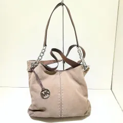 06w16298  マイケルコース ハンドバッグ スウェード 2WAYショルダーバッグ【中古品】