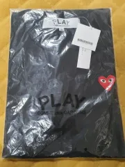 COMME des GARCONS PLAY ブラック 半袖Tシャツ XL 新品