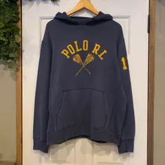 90s Polo by Ralph Lauren ロゴプリントフーディー