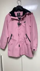 ニューバランス ピンク色 フード ウィンドブレーカー ジャケット キッズ