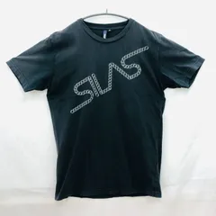 古着　SILAS　サイラス　プリント　Tシャツ　レディース　黒　ブラック　シンプル　Mサイズ　クルーネックのサムネイル