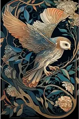 【売りつくしセール中】ダイヤモンド アートキット 【フクロウ】 ラウンドビーズ　62-1