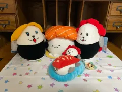 日本ヴィンテージぬいぐるみスシオザラシ 寿司ぬいぐるみセット出品