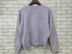 agnes b. pour ADAM ET ROPE' アニエスベー アダムエロペ 別注 スウェットシャツ 裏起毛 ラベンダー系 レディース S