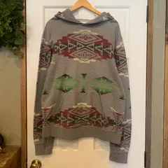 DENIM&SUPPLY by Ralph Lauren ネイティブ柄フーディー　デニムアンドサプライ　スウェット