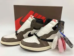 【鑑定済】TRAVIS SCOTT NIKE AIR JORDAN 1 HIGH OG TS SP トラヴィススコット ナイキ エア ジョ-ダン 1 ハイ US10 28cm UK9 EU44