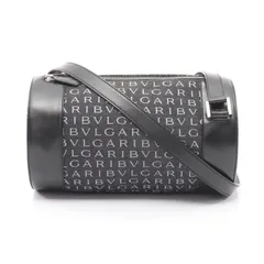 ブルガリ BVLGARI ショルダーバッグ B-ZERO1 ビーゼロワン ロゴマニア ブラック キャンバス レザー ブルガリ・ブルガリ ビーゼロワン ロゴマニア ショルダーバック