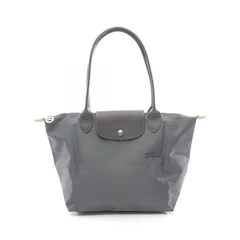 ロンシャン Longchamp トートバッグ ル プリアージュ グリーン M L2605919P66 グラファイト キャンバス レザー ル プリアージュ グリーン M ショルダーバッグ レディース