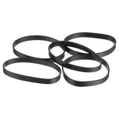 uxcell 20個 輪ゴム ゴムバンド 5mm x 35.5mm ゴムバンドリングケーブルタイ 強力な弾性バンド コードラッピングバッグラップ用 滑り止め 黒