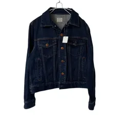 ZK15【美品】23区denim デニムジャケット ジージャン Gジャン 大きめサイズ インディゴブルー サイズ44
