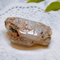 天然石 置物 オレンジルチル ロングイ - メルカリ