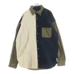 THE NORTH FACE PURPLE LABEL (ノースフェイスパープルレーベル) Organic Cotton Corduroy Big Shirt オーガニックコットン コーデュロイ ビッグ 長袖シャツ ブラック/カーキ NT3075N