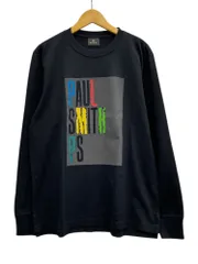Paul Smith (ポールスミス) Tシャツ 長袖 ロンT プリント L ブラック メンズ/009