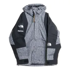 SUPREME (シュプリーム) 21SS ×THE NORTH FACE Studded Mountain Light Jacket NP12103I ノースフェイス スタッド マウンテンパーカー ジャケット グレー/ブラック