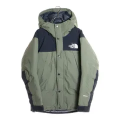 THE NORTH FACE (ザノースフェイス) MOUNTAIN DOWN JACKET GORE-TEX ゴアテックス マウンテン ダウン ジップアップ ナイロン ジャケット カーキ ND91930