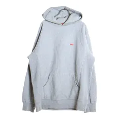 SUPREME (シュプリーム) Small Box Logo Hooded Sweatshirt スモールボックスロゴ スウェット プルオーバーパーカー グレー