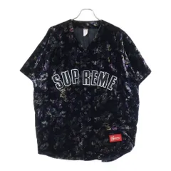 早い者勝新品試着☆シュプリームアーチロゴフローラルベースボールシャツセットアップ Supreme シュプリーム 2024AW Polartec Baseball Jersey ポラーテック