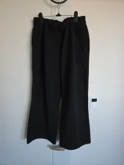 ストレッチ ワイド イージーパンツ F