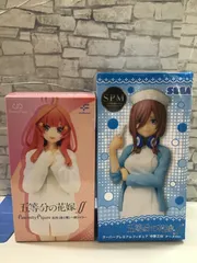 【U2-62】◇ 五等分の花嫁∬ FascinityFigure 五月 ～彼シャツ～、 「五等分の花嫁∬」 スーパープレミアムフィギュア“中野三玖”ナースVer.　の2点セット