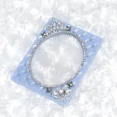 キルティングデコ 硬質ケースデコ トレカケースデコ 水色 ラメ B8 592