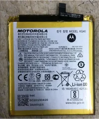 国内発送! 純正同等新品! Motorola moto KG40 適用する G8 携帯電話のバッテリー 電池パック 交換 内蔵battery 修理 両面テープ 修理工具付き ##001