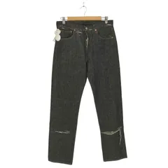 リーバイス Levis 00S ボタン裏359 501先染めジップフライ ブラックデニムパンツ メンズ  W34L34