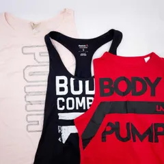 [3点セット] プーマ リーボック タンクトップ スポーツ ヨガ S レディース