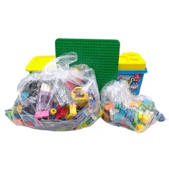 [バラレゴ] レゴデュプロ トラックシステム 動物園 救急車 など 約3.3kg おまけ(ブロックラボ約0.5kg ※フィグなし)付