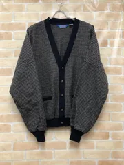 【中古】 PENDLETON ペンドルトン ウールカーディガン 三角タグ USA製 グレー XL 111443021