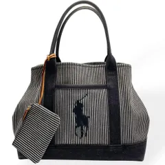 良品　RALPH LAUREN　ラルフローレン　トートバッグ　コットンキャンバス