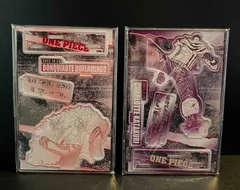 ワンピース　名場面ジオラマフィギュア　2種セット ( ドンキホーテ・ドフラミンゴ ＆ シャーロット・カタクリ ) アクリルスタンド