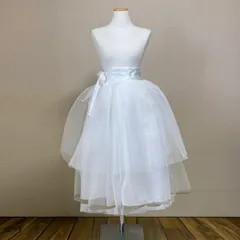 腰巻きパニエ チマチョゴリ専用ペチコート ノンワイヤー軽量・チュチュ風 1~3枚ボリューム調整OK■koshipanniers-2-s【パニエ】【下着】