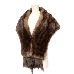 ニ*ー様 新品❣️最高級ロシアンセーブル襟巻き❣️ブラウンファー ストール 楽天市場】【40%offクーポン】ファーム ロシアン セーブル ケープ