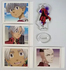 まとめ) 東京リベンジャーズ 黒川 イザナ アクリル スタンド + カード 4種 東京リベンジャーズ