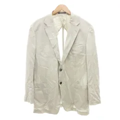 アクアスキュータム AQUASCUTUM ジャケット 絹 シルク 3L グレー 半裏地 見せ開き /NL ■YHS9