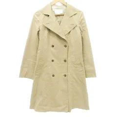 ナチュラルビューティーベーシック NATURAL BEAUTY BASIC トレンチ コート ジャケット ビジネス カジュアル 38 ベージュ 