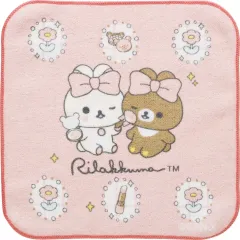 【新品】タオル・手ぬぐい コリラックマ＆チャイロイコグマ Makeup Rilakkumaテーマ プチタオル 「リラックマ」