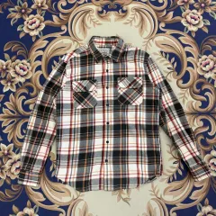 (L)リーバイス Levis フランネル チェック シャツ