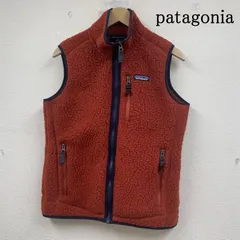 パタゴニア レトロ パイル ベスト 22825FA17 フリース ジャケット ロゴ 刺繍 朱色 レディース S ISItems【USED】【古着】【中古】50149332