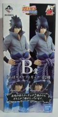 BANDAI SPIRITS 이치 반 쿠지 NARUTO-나루토-질풍전 방적되는 불의 의지 B상 우치하 사스케/사륜안&윤회안 피규어 초판 재판 불문