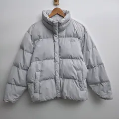 L THE NORTH FACE ザノースフェイス LEE リーバー턴 キーボール ダウン ライトグレー