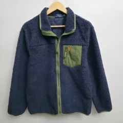 M ポロラルフローレン フリース ジップアップ ジャケット