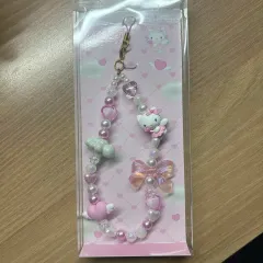 天使ハローキティ エンジェルキティ ストラップ スマートフォンストラップ